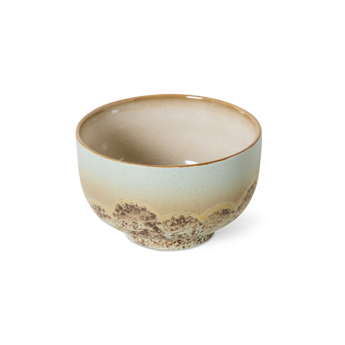 HK Living 70's ceramics noodle bowl, shell