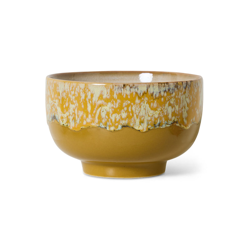 HK Living 70's ceramics nuudelikulho, Sunbeam