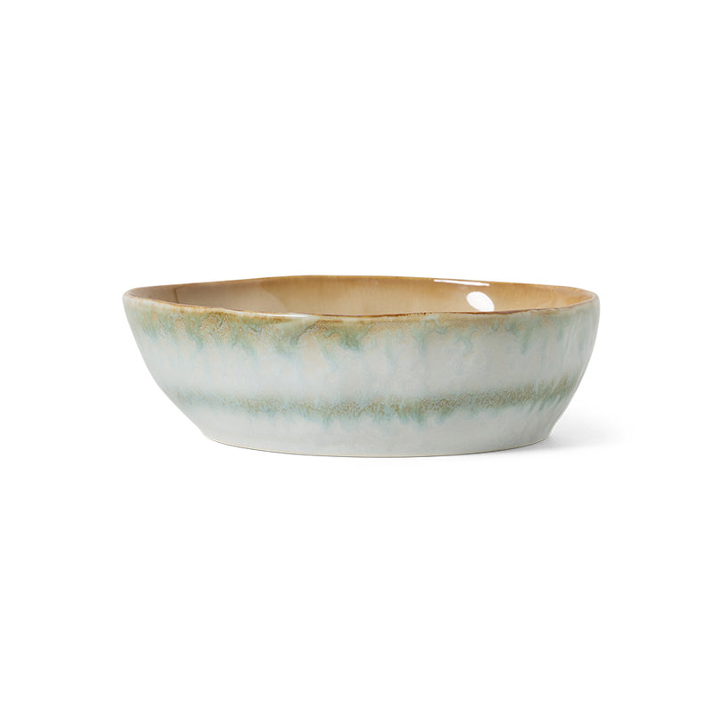 Hk Living 70's ceramics pasta-kulhot, Petal (set of 2)