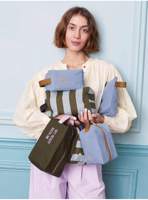 La Cerise sur le gâteau cube L toilettilaukku, Matcha