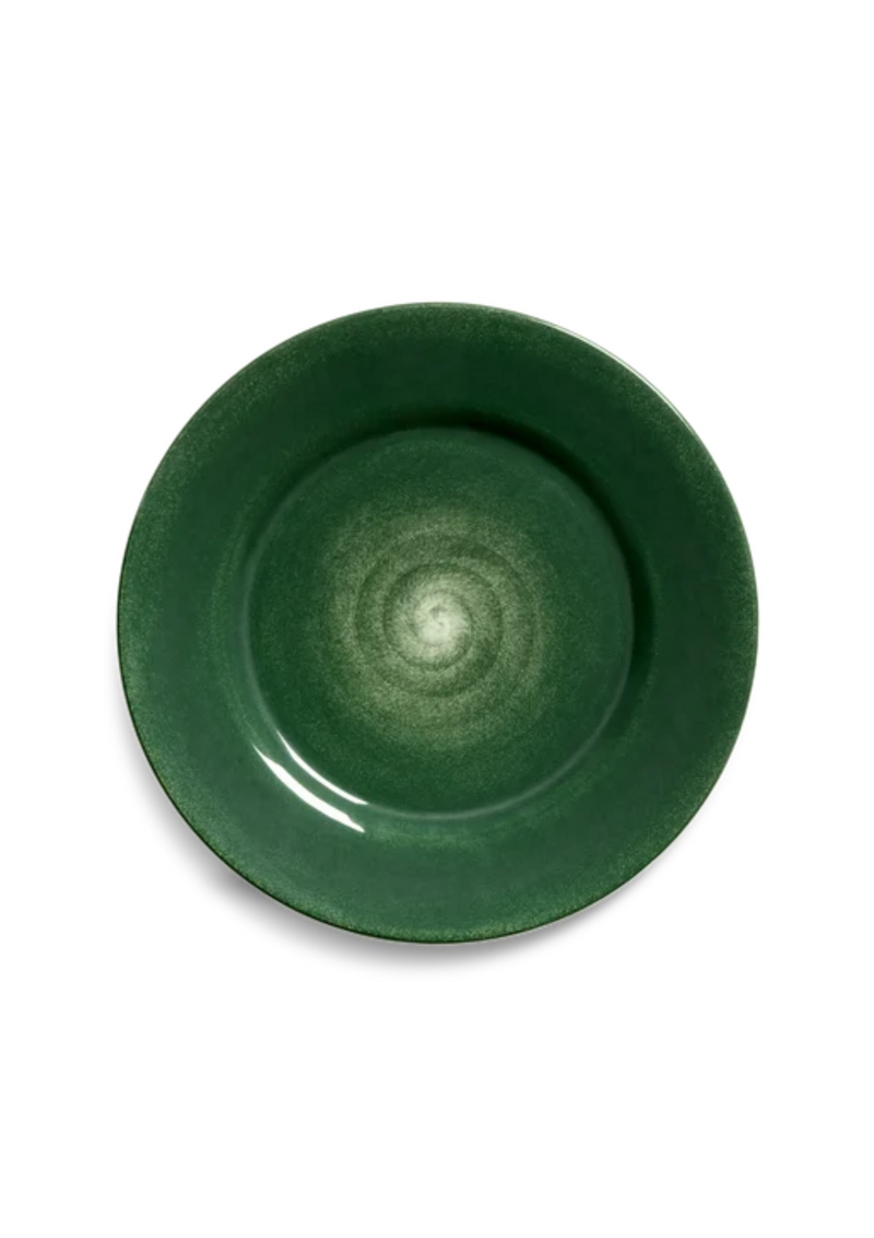 Mateus Basic ruokalautanen, Forest Green 25cm