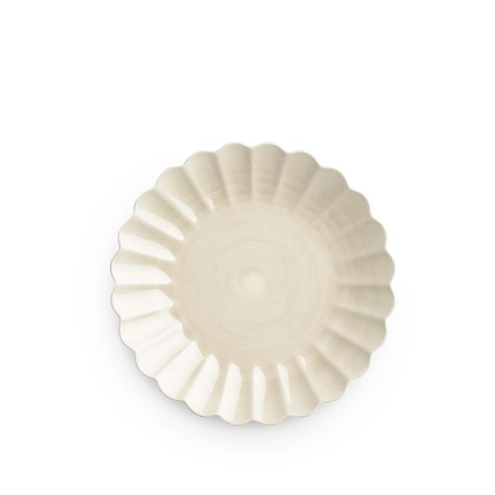 Mateus Oyster ruokalautanen sand 28 cm