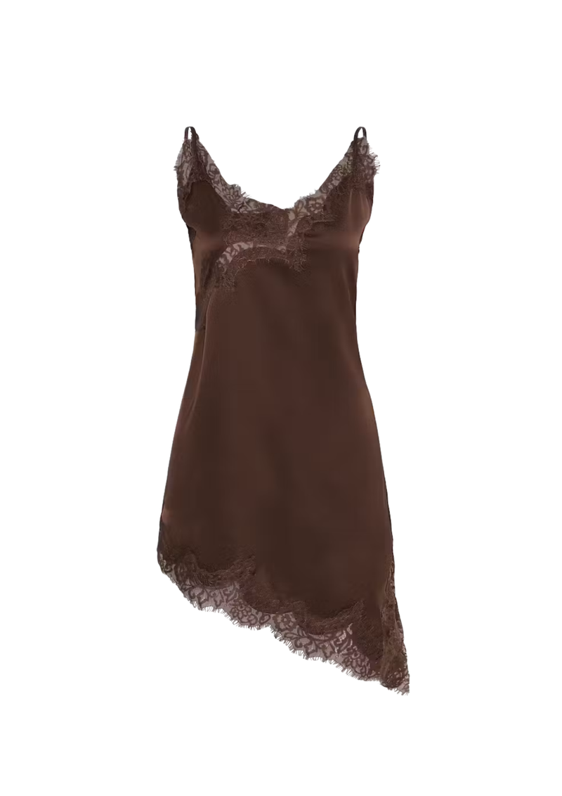Brenda Lace mekko, Dark Brown