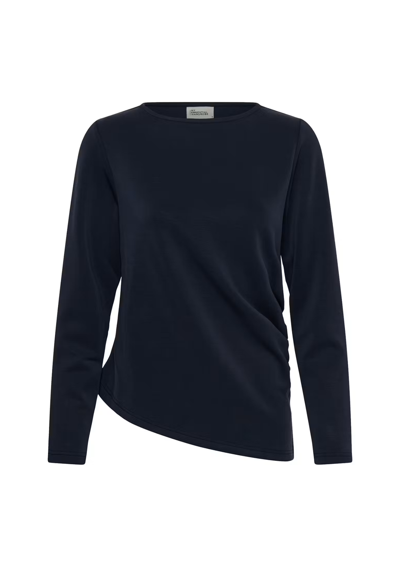 Helle pitkähihainen pusero, Dark sapphire blue
