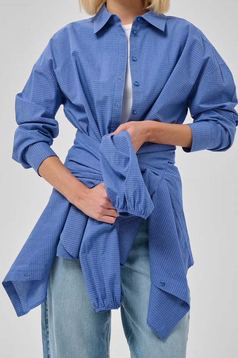 Ilse Boxy paita, Clear Blue Check