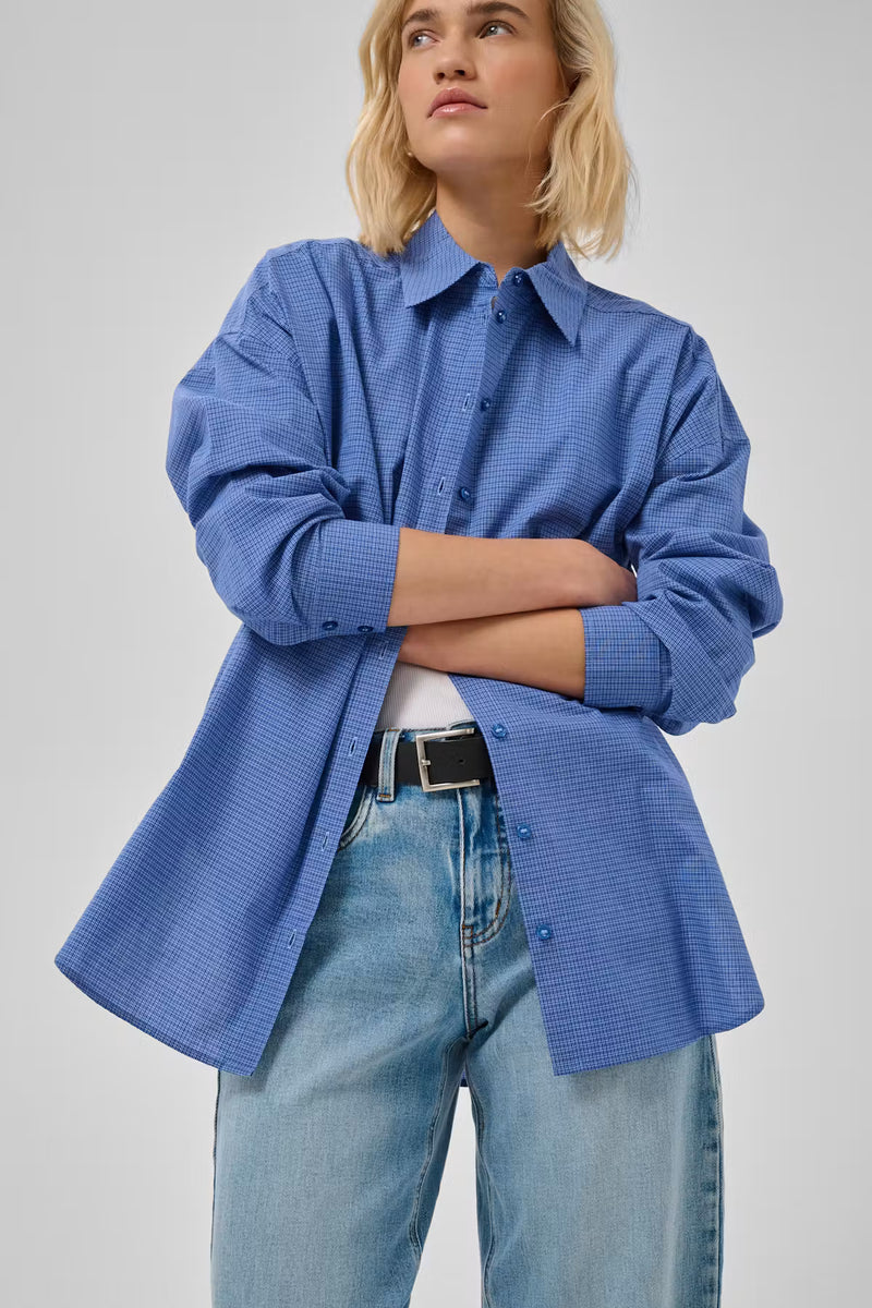 Ilse Boxy paita, Clear Blue Check