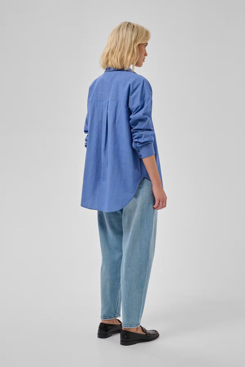 Ilse Boxy paita, Clear Blue Check