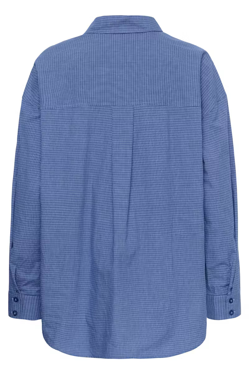 Ilse Boxy paita, Clear Blue Check