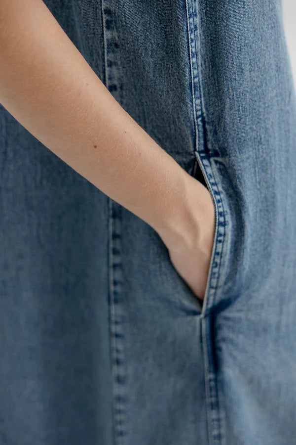 Project AJ117 Copenhagen Jennie farkkumekko, indigo