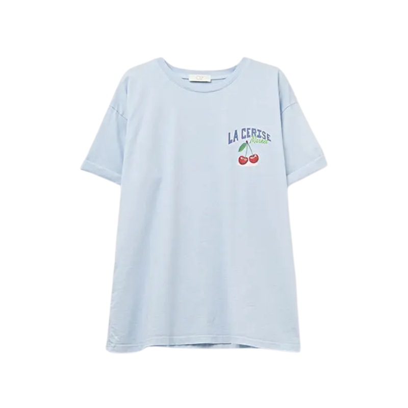 Q2 La Cerise Market Saint-Tropez t-paita, Blue