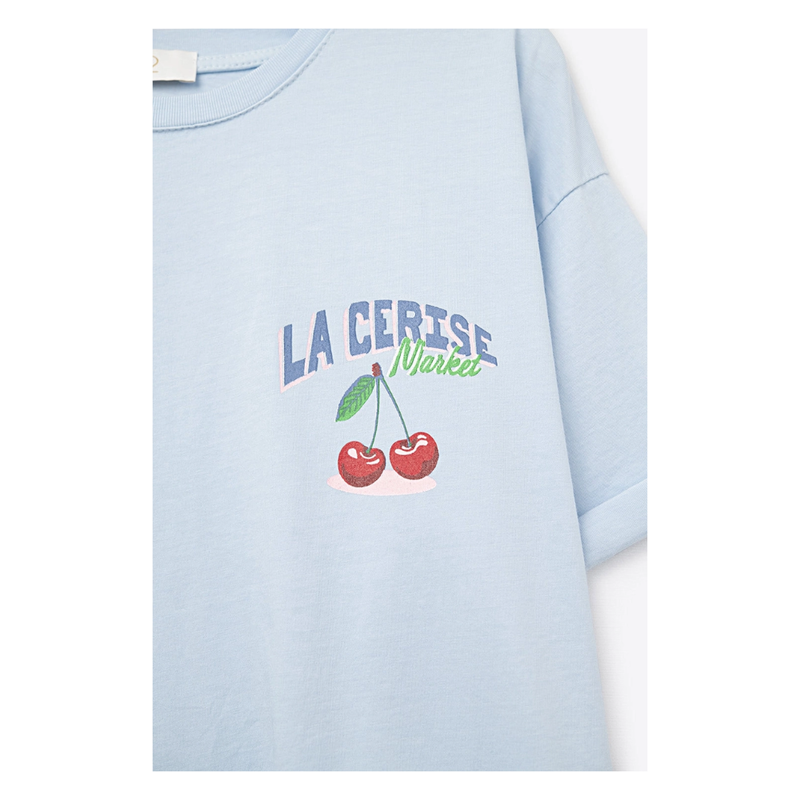 Q2 La Cerise Market Saint-Tropez t-paita, Blue