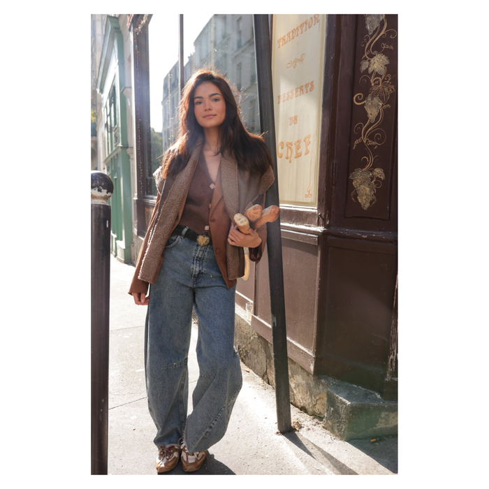 Rive Gauche barrel leg farkut, keskisininen