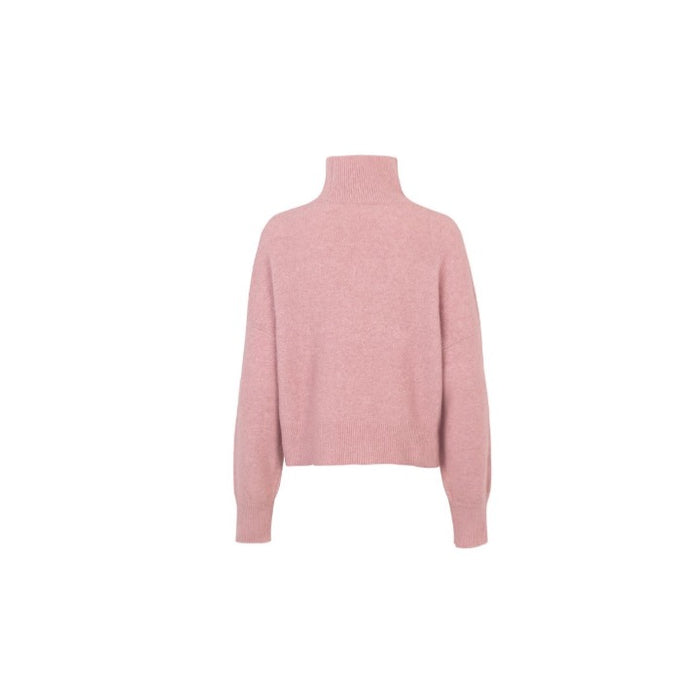 Samsoe Samsoe Nola turtleneck neule, woodrose