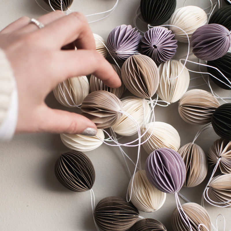 Ovoid paperikoriste small, sand