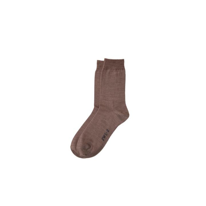 Swedish Stockings Johanna Wool socks, mid brown