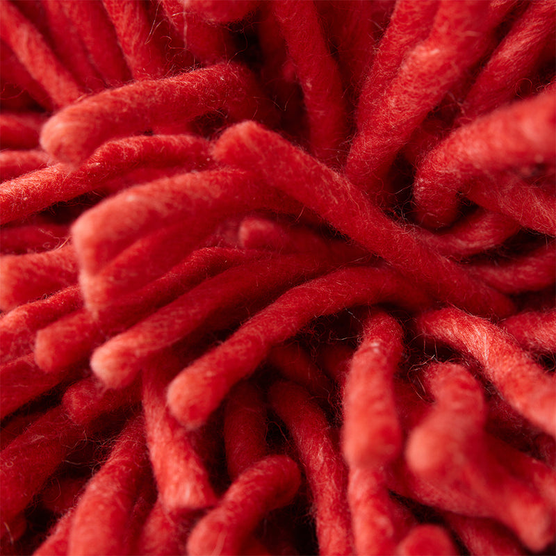 HK Living villainen ryijytyyny, Cherry red