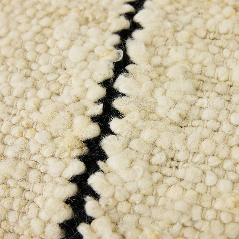 HK Living koristetyyny, naturally wool striped